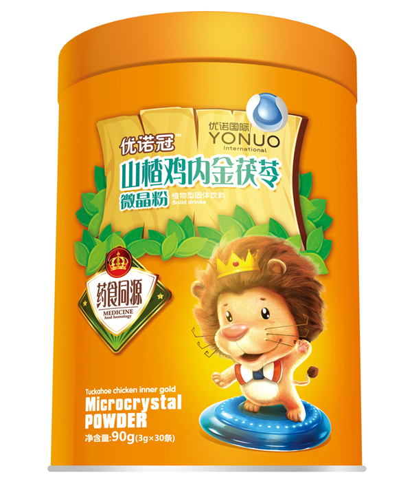優(yōu)諾冠山楂雞內(nèi)金茯苓微晶粉