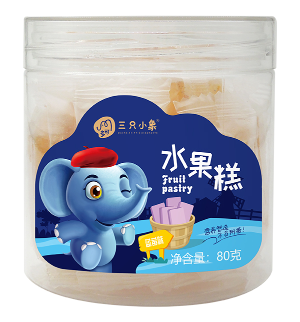 多可三只小象水果糕 藍(lán)莓味.jpg 多可三只小象水果糕 藍(lán)莓味.jpg