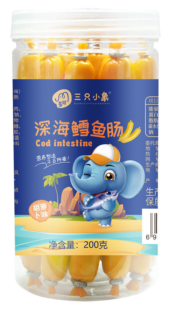 多可三只小象16支裝魚腸 胡蘿卜味.jpg 多可三只小象16支裝魚腸 胡蘿卜味.jpg