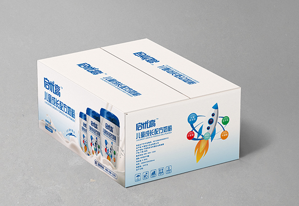 啟優(yōu)高兒童成長配方奶粉 箱裝