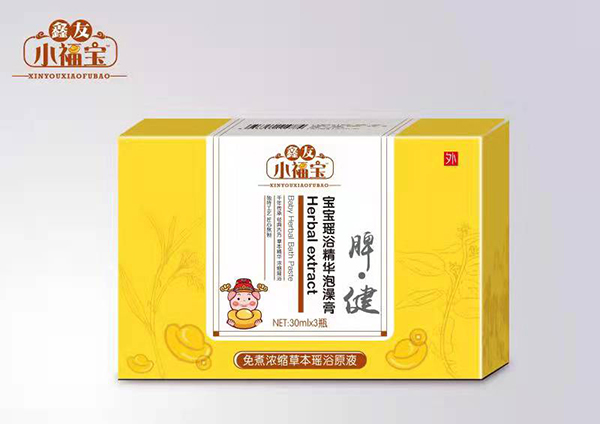 鑫友小福寶寶寶瑤浴精華泡澡膏 脾健