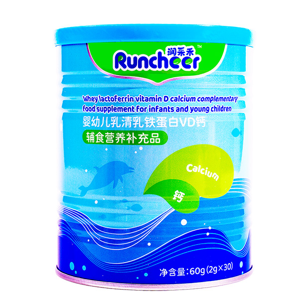 潤(rùn)采禾嬰幼兒乳清乳鐵蛋白VD鈣聽(tīng)裝