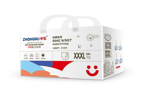 中乳棉柔嬰兒拉拉褲XXXL