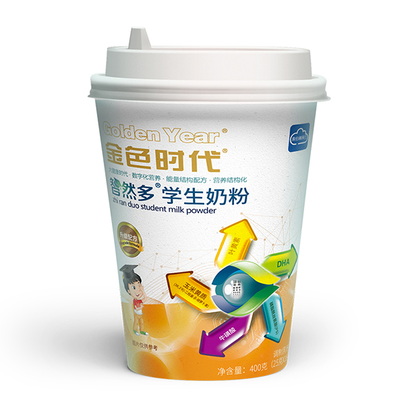 湯伯典膳杯裝學(xué)生奶粉