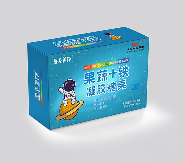 星系善存果蔬+鐵凝膠糖果