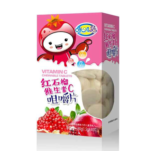 咔嘰兔咀嚼片 紅石榴維生素C