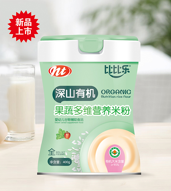 比比樂深山有機果蔬多維營養(yǎng)米粉 聽裝