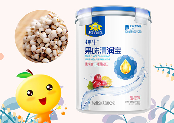 金盾愛(ài)嬰焷牛果味清潤(rùn)寶-雞內(nèi)金山楂薏苡仁