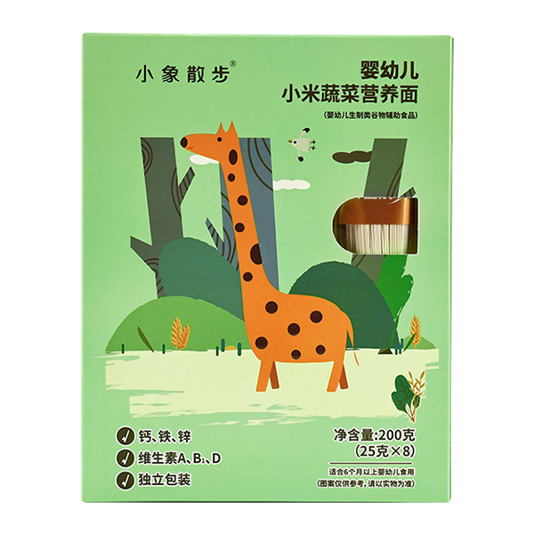 小象散步嬰幼兒營養(yǎng)面-小米蔬菜