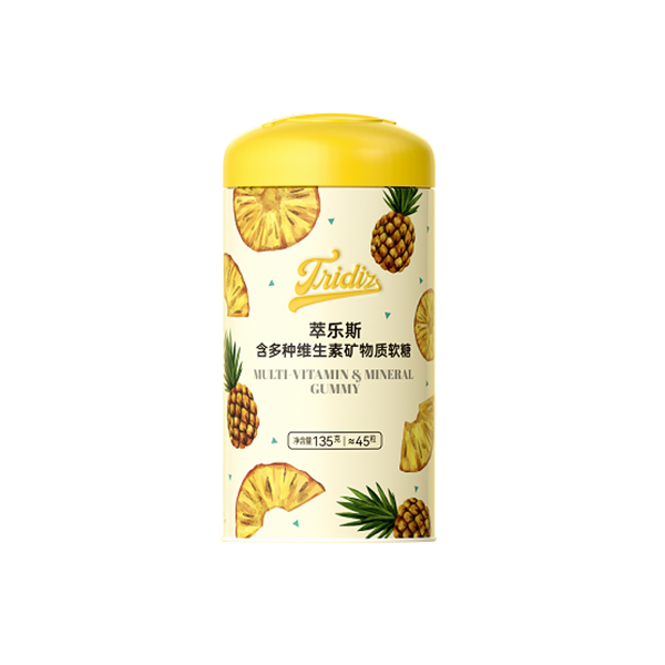 Dipro迪輔樂萃樂斯含多種維生素礦物質(zhì)軟糖