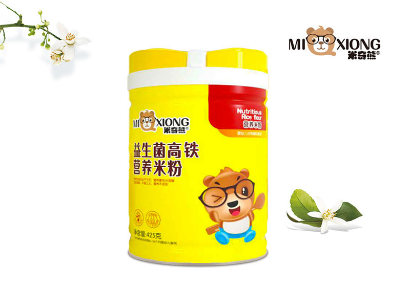 米奇熊益生菌高鐵營養(yǎng)米粉