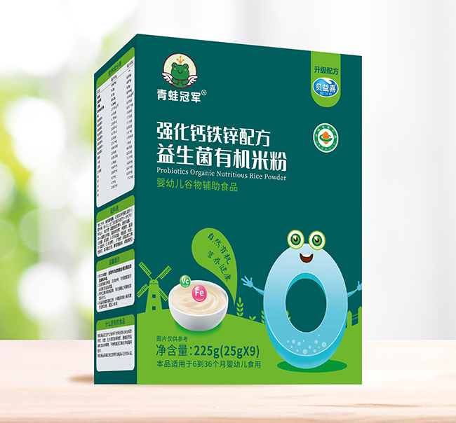 青蛙冠軍強化鈣鐵鋅配方益生菌有機米粉盒裝.jpg 青蛙冠軍強化鈣鐵鋅配方益生菌有機米粉盒裝.jpg