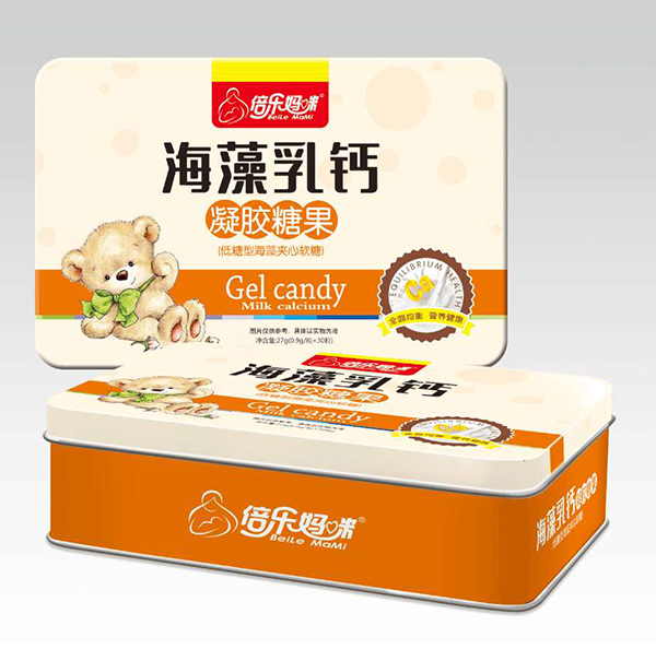 倍樂媽咪海藻乳鈣凝膠糖果