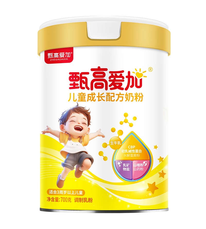 甄高愛(ài)加兒童成長(zhǎng)配方奶粉