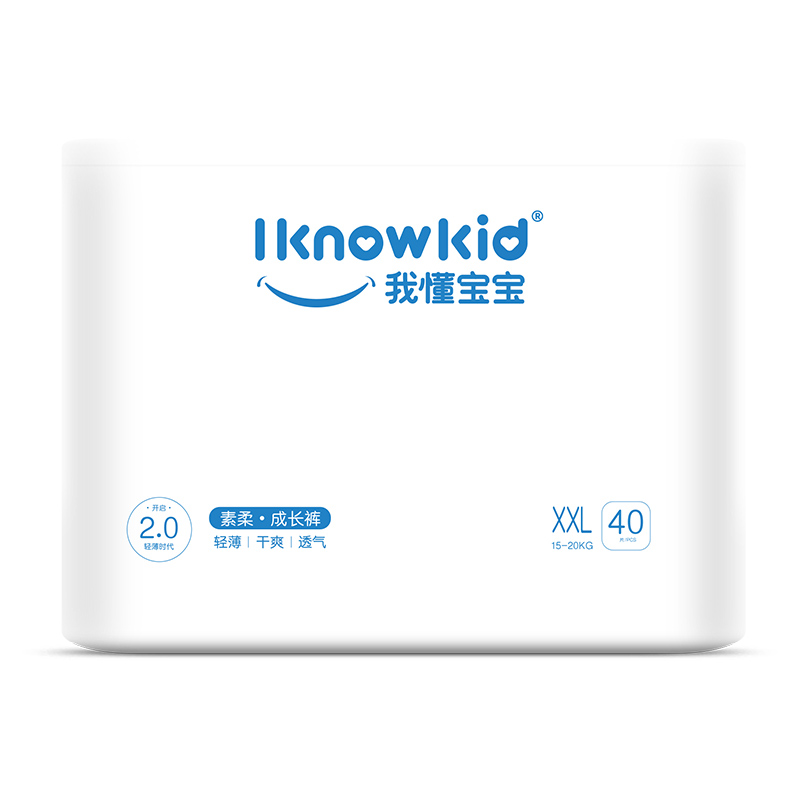 我懂寶寶素柔成長褲2XL