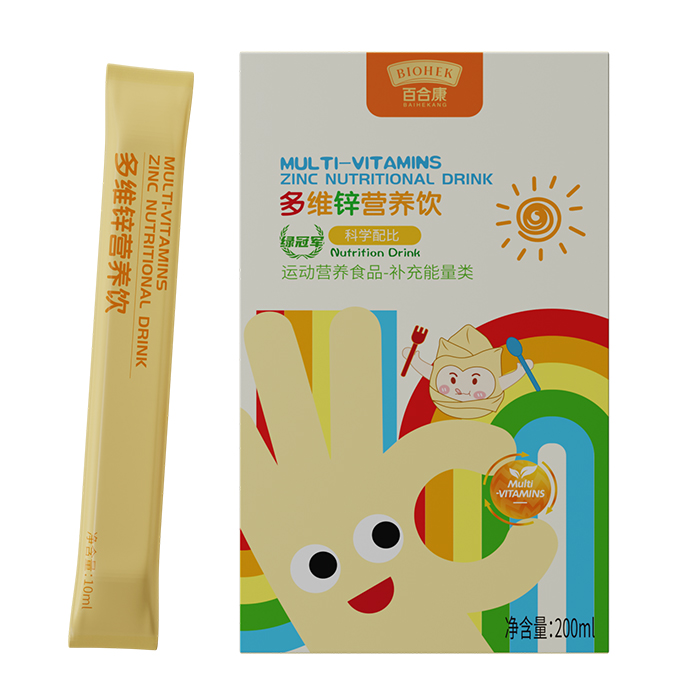 百合康綠冠軍多維鋅營(yíng)養(yǎng)飲