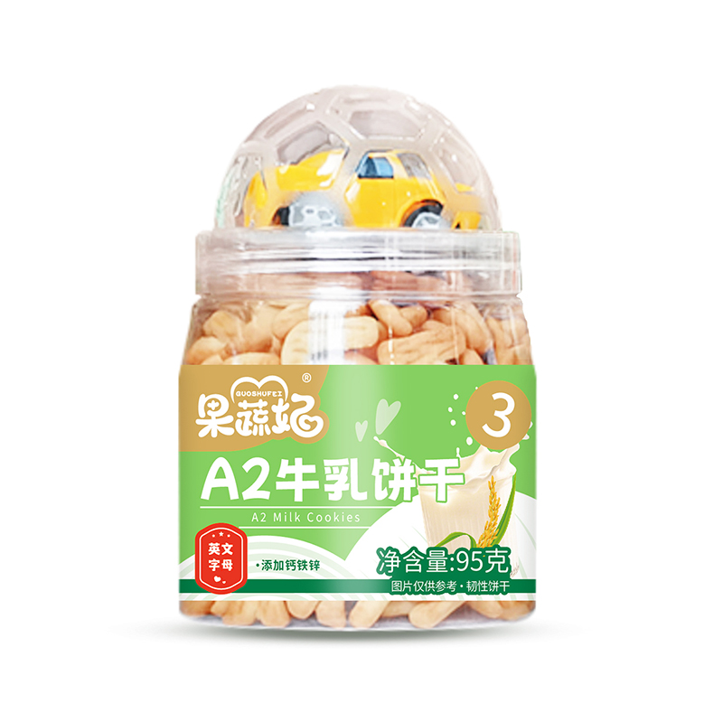 果蔬妃A2牛乳餅干 英文字母