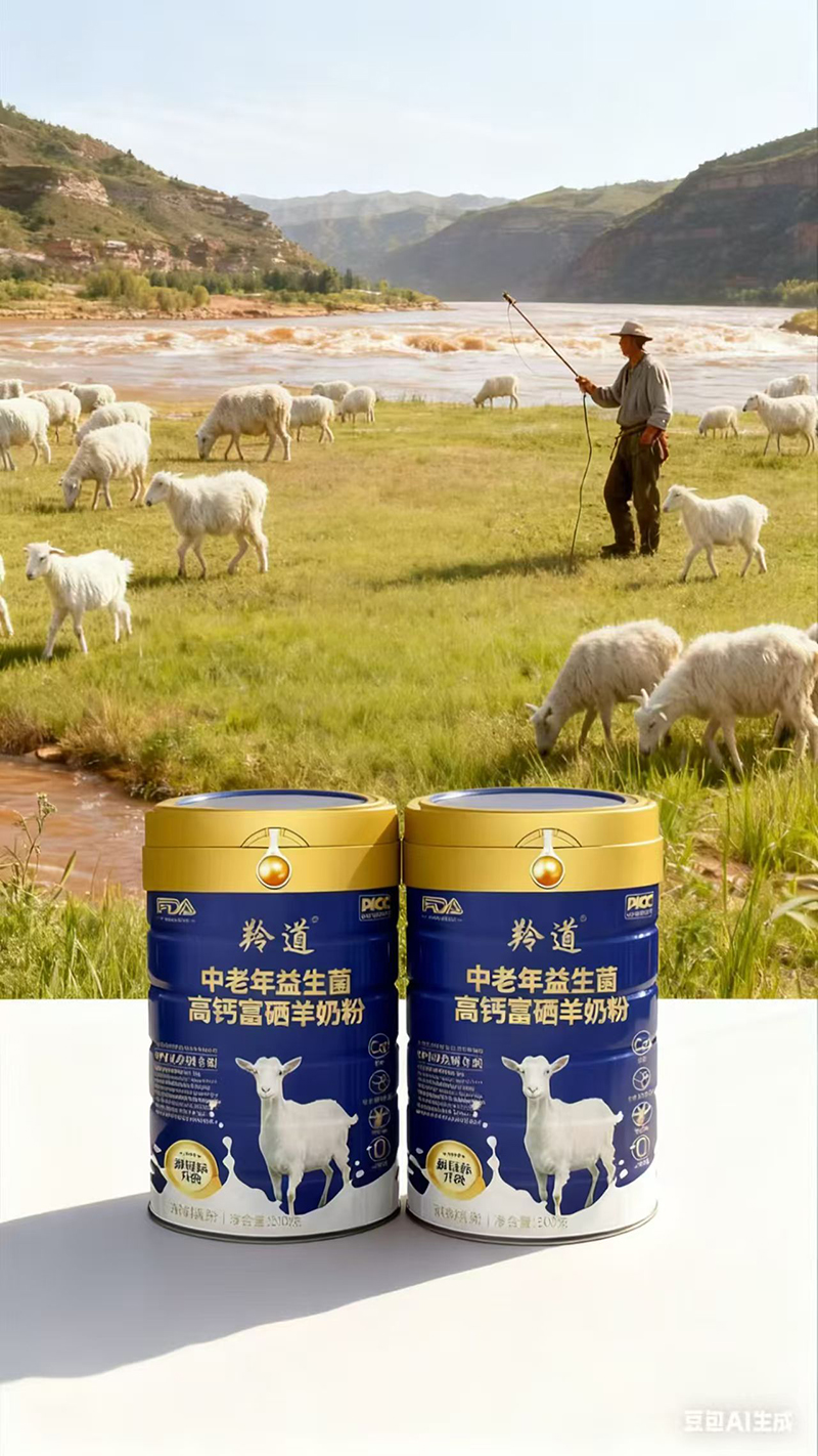 羚道中老年益生菌高鈣富硒羊奶粉01.jpg 羚道中老年益生菌高鈣富硒羊奶粉01.jpg