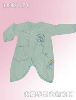 安嬰寶系帶式y(tǒng)inge連體衣