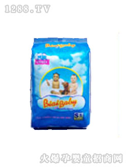 比愛(ài)嬰兒紙尿褲大包藍(lán)包裝