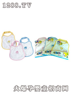 咿咿呀呀小可愛嬰兒圍兜