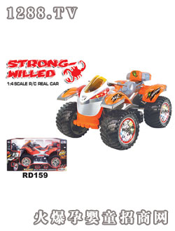 仁達(dá)四通仿真遙控摩托車1:4