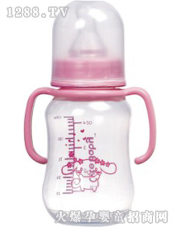 盛洲雙握柄硅膠奶瓶