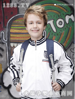 托尼艾米男童長袖外套