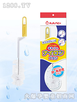 啾啾玻璃瓶用奶瓶尼龍刷