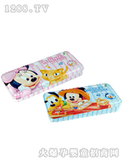 迪士尼米奇大號雙層文具盒