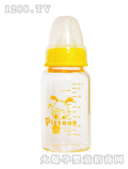 比卡諾晶鉆厚玻璃奶瓶