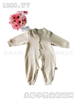 哆啦小貝嬰兒開襠哈衣