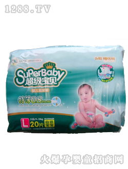 超級(jí)寶貝特薄紙尿褲L號(hào)