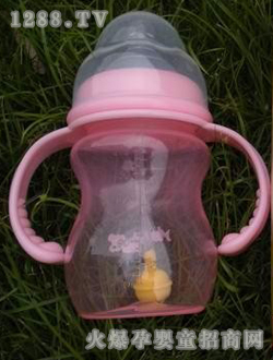 米老鼠粉色葫蘆型嬰兒奶瓶