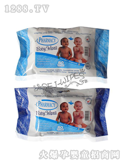 舒爾潔yinge濕巾藍色包裝