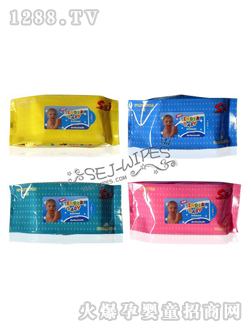 舒爾潔yinge濕巾包裝