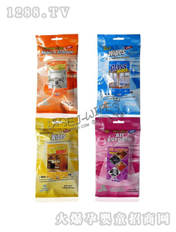 舒爾潔yinge濕巾橘色大包裝