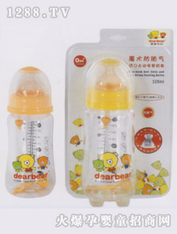 魔術(shù)防脹氣寬口自動奶瓶320ml