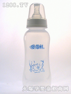 實(shí)感PP奶瓶300mL藍(lán)魚(yú)