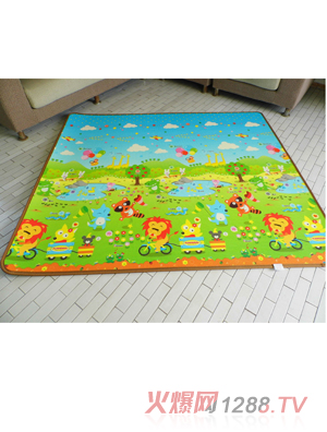 美龍動(dòng)物游樂園兒童坐墊