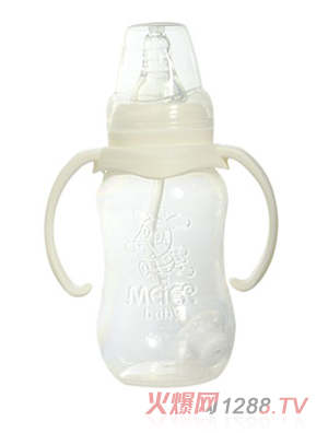 美兒貝比280ML弧形PP奶瓶