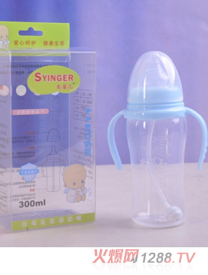 ��yingePP������ƿ300ml���{(l��n)ɫ