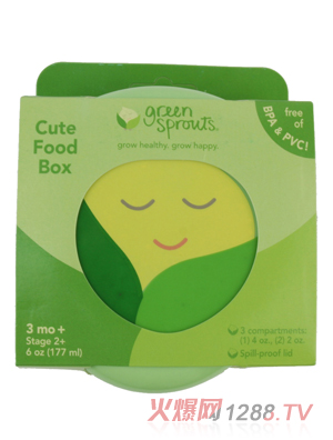 美國(guó)小綠芽輔食儲(chǔ)存盒