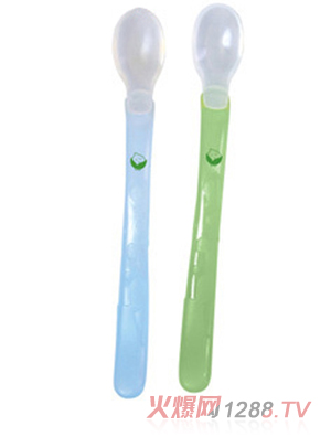 美國(guó)小綠芽硅膠勺