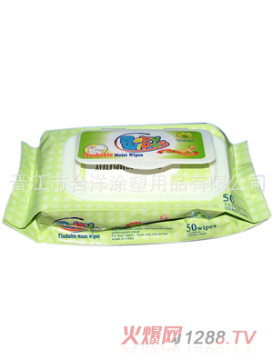 yinge手口濕巾80抽