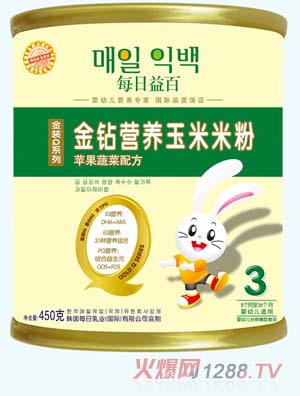 每日益百米粉蘋(píng)果蔬菜配方