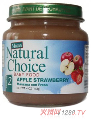 瑪歐仕牌蘋(píng)果草莓果泥