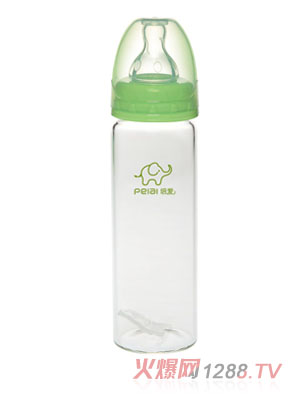 培愛(ài)標(biāo)準(zhǔn)口徑晶鉆玻璃奶瓶240ml