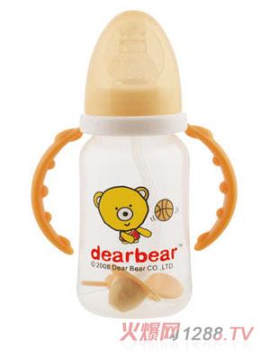 親親貝貝PP標準直身自動奶瓶150ml+握把