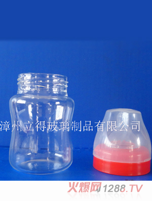 小可愛玻璃奶瓶（紅）